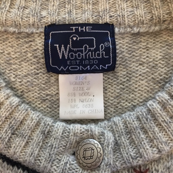 Woolrich Woman Cardigan Sweater size M - Picture 7 of 7